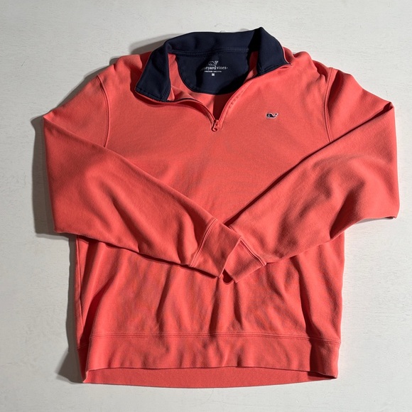 Vineyard Vines Other - Vineyard Vines Navy and Coral Pullover